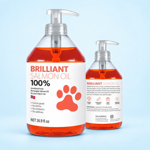 Aceite de Salmón para Reducir la Caída del Pelo en Perros y Gatos